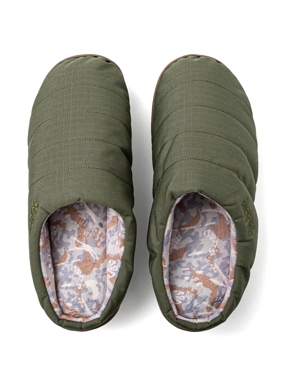 SUBU Gewatteerde slippers Groen