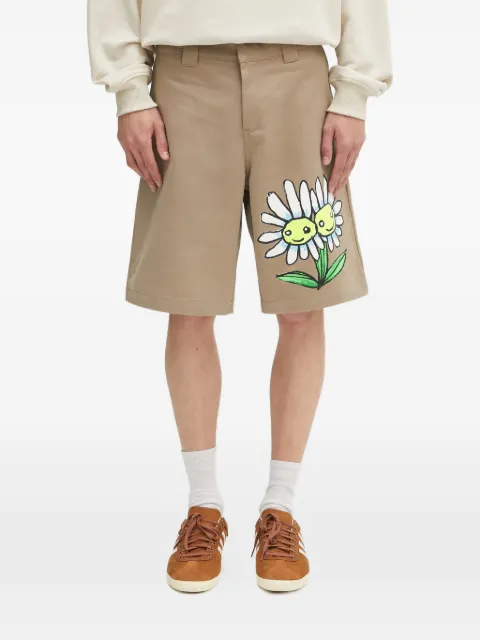Sky High Farm shorts con estampado floral