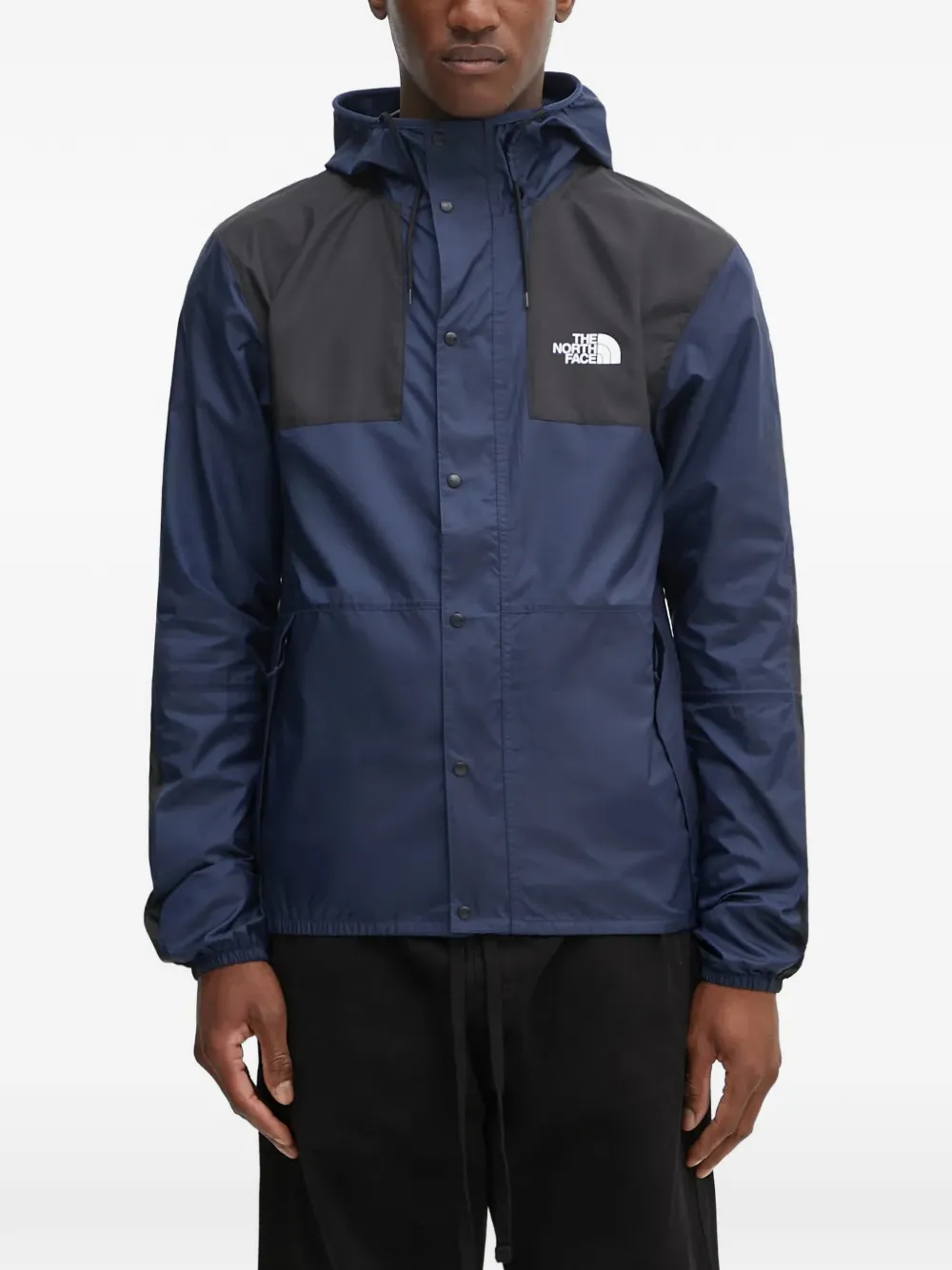 The North Face Seasonal Mountain button hooded jacket - Blu