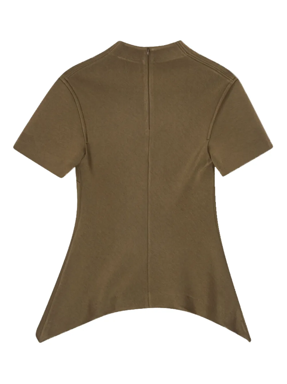 REMAIN Scuba top met korte mouwen Bruin