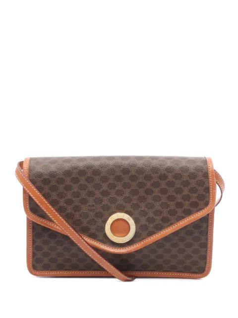 Celine Pre-Owned 2000-2025 Macadam Coated Canvas crossbody bag