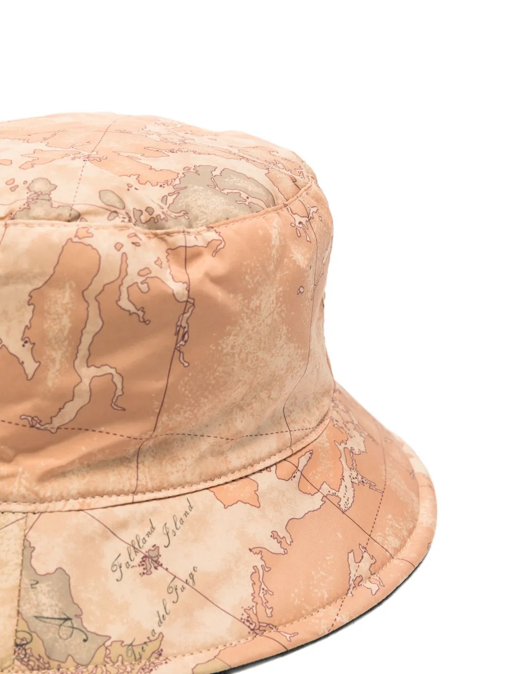 Alviero Martini 1° Classe Map-print Bucket Hat In Neutral