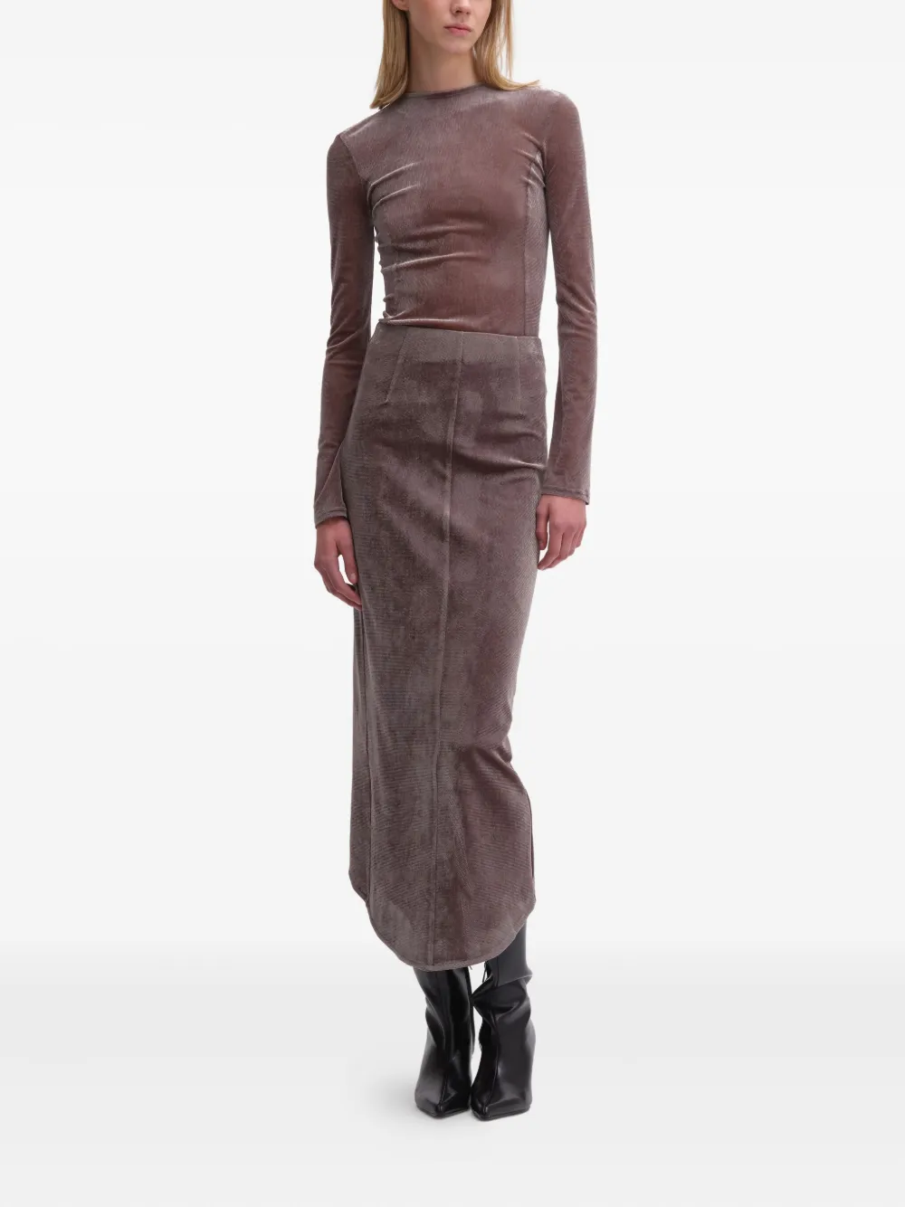 REMAIN asymmetric midi skirt | Asymmetric & Draped Skirts | Image 2