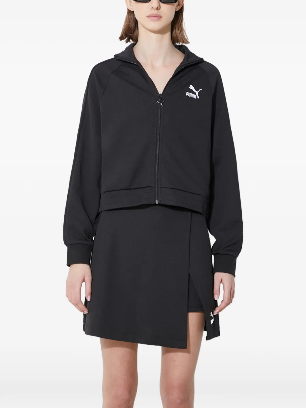 PUMA Felpa con logo - Nero