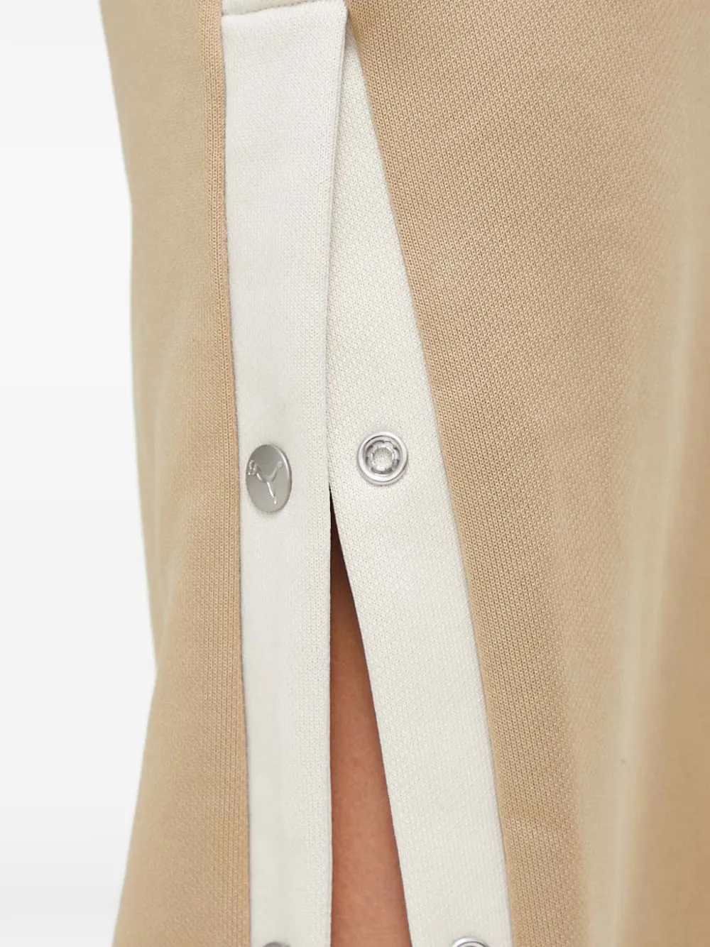 PUMA Trainingsbroek met logo Beige