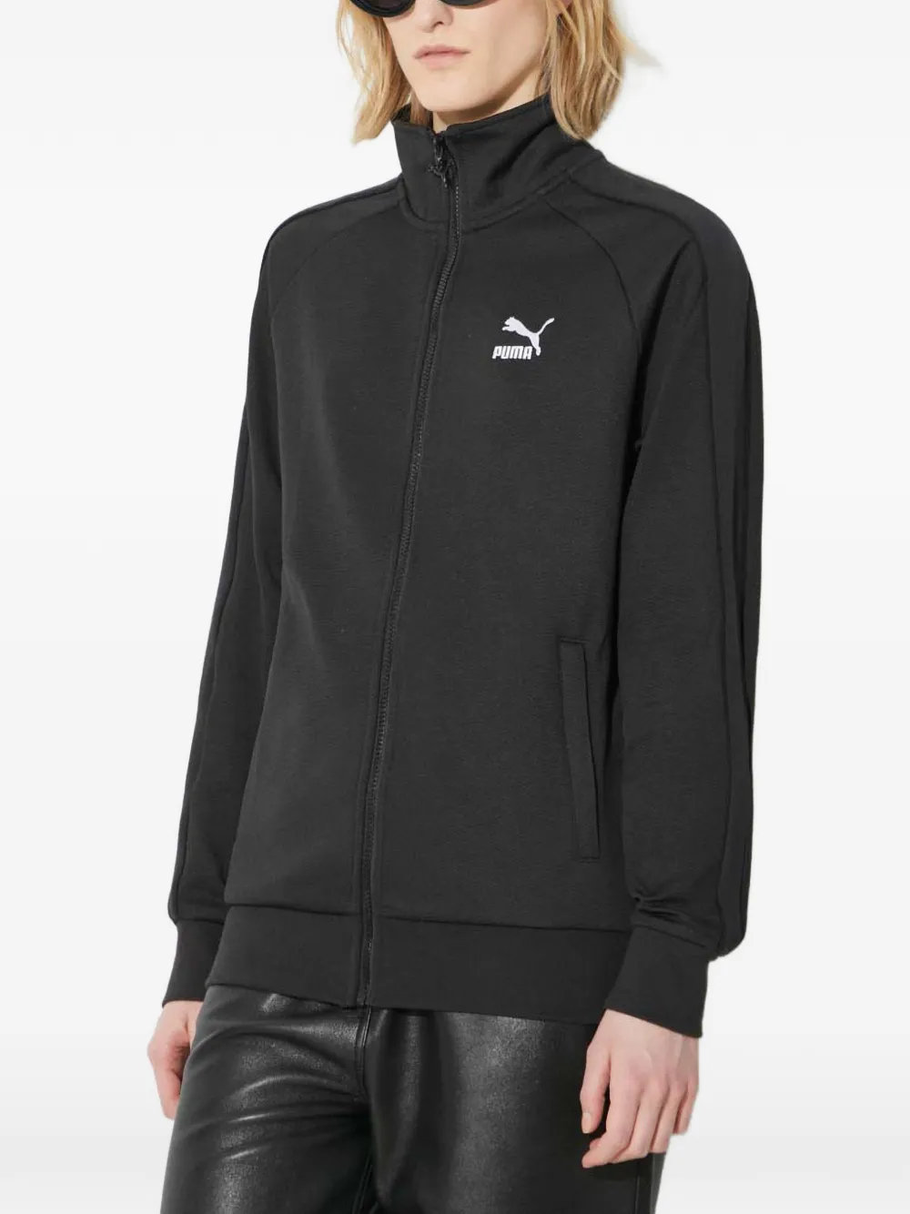 PUMA T7 trainingsjack Zwart