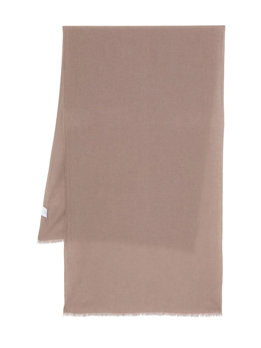 19 Andrea's 47 Fringed Scarf In Brown