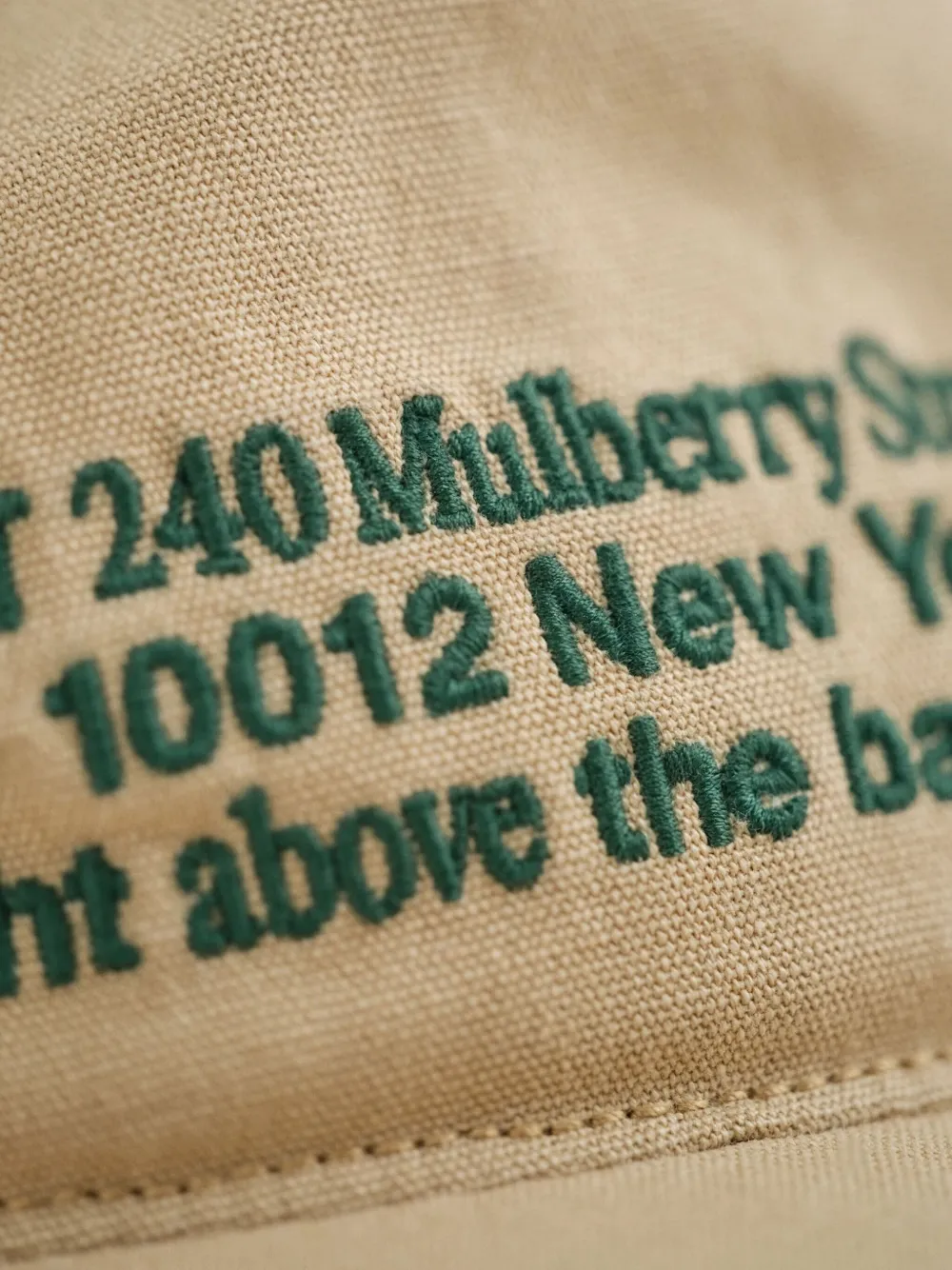 Gant 240 Mulberry Street Embroidered Organic-cotton Cap In Neutral