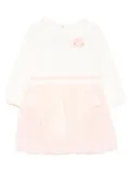 Billieblush embroidered-detail tulle dress - Pink