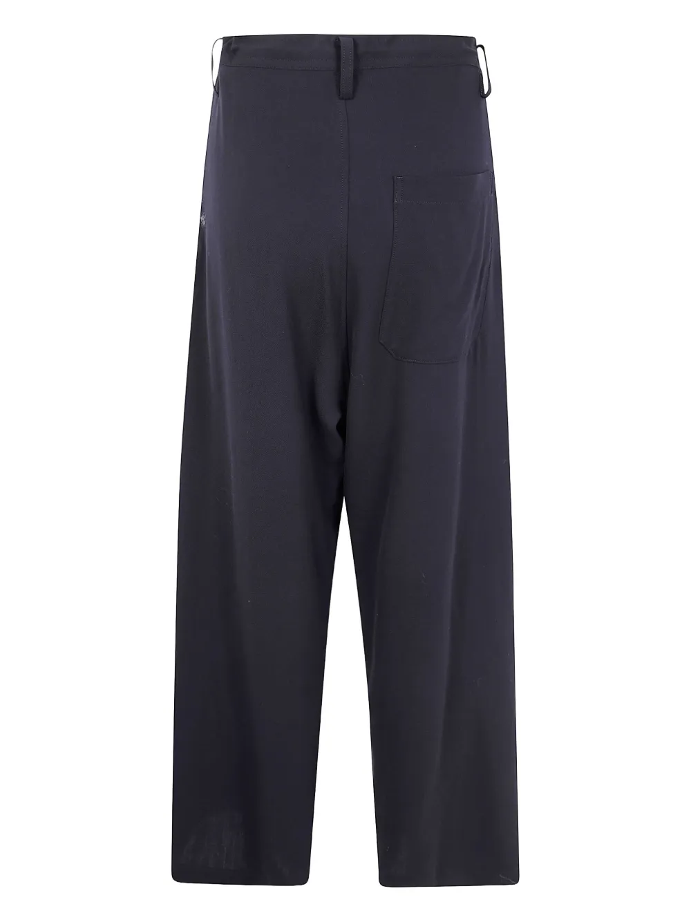 Y's Button-fastening Trousers In Blue