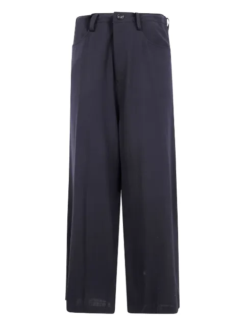 Y's button-fastening trousers