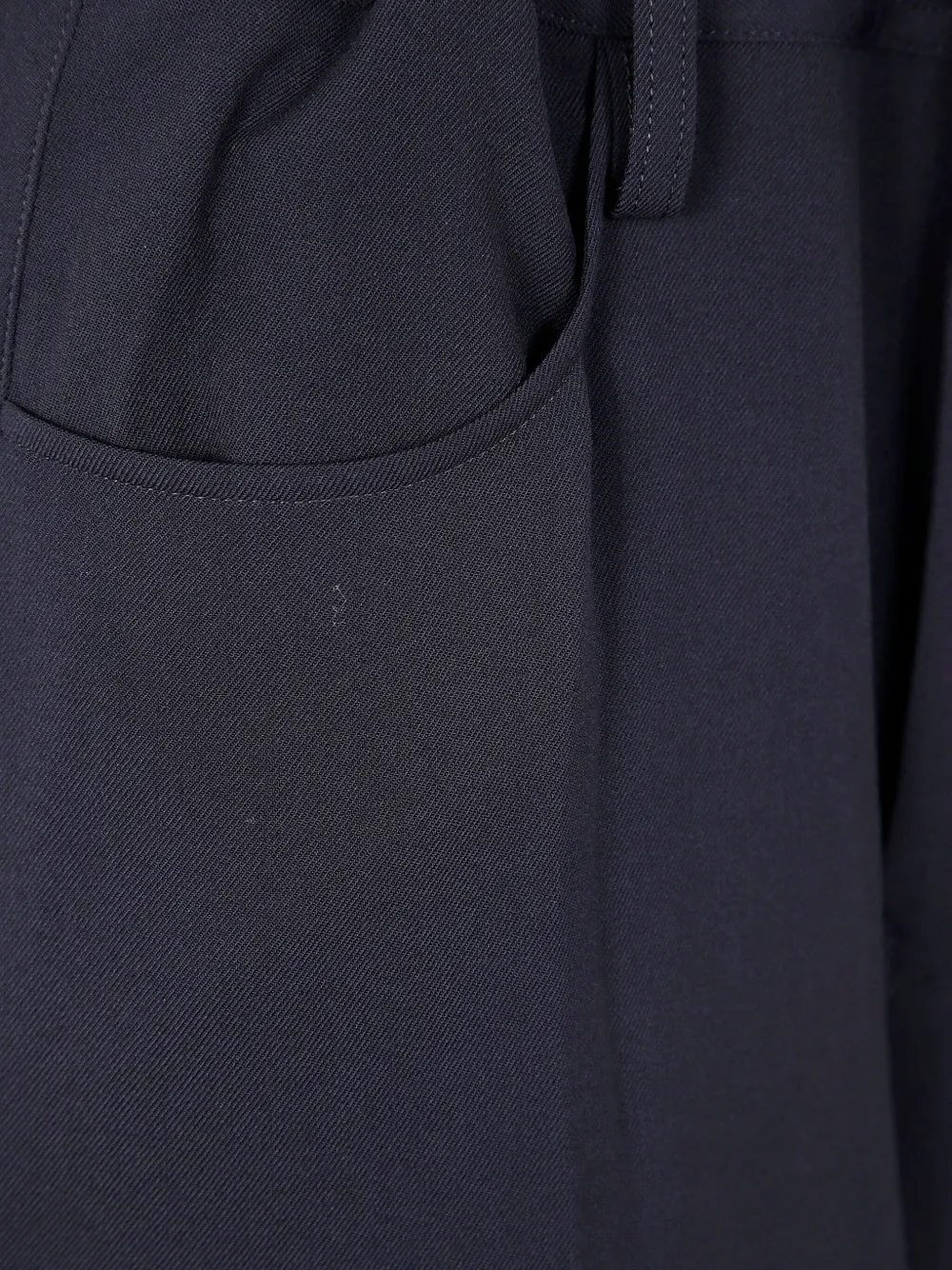 Y's Button-fastening Trousers In Blue