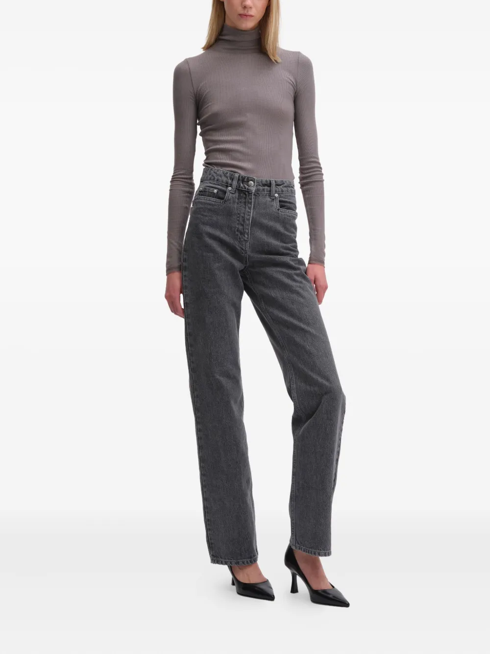 REMAIN long-sleeve ribbed turtleneck sweater | Knitted Sweaters | Image 2
