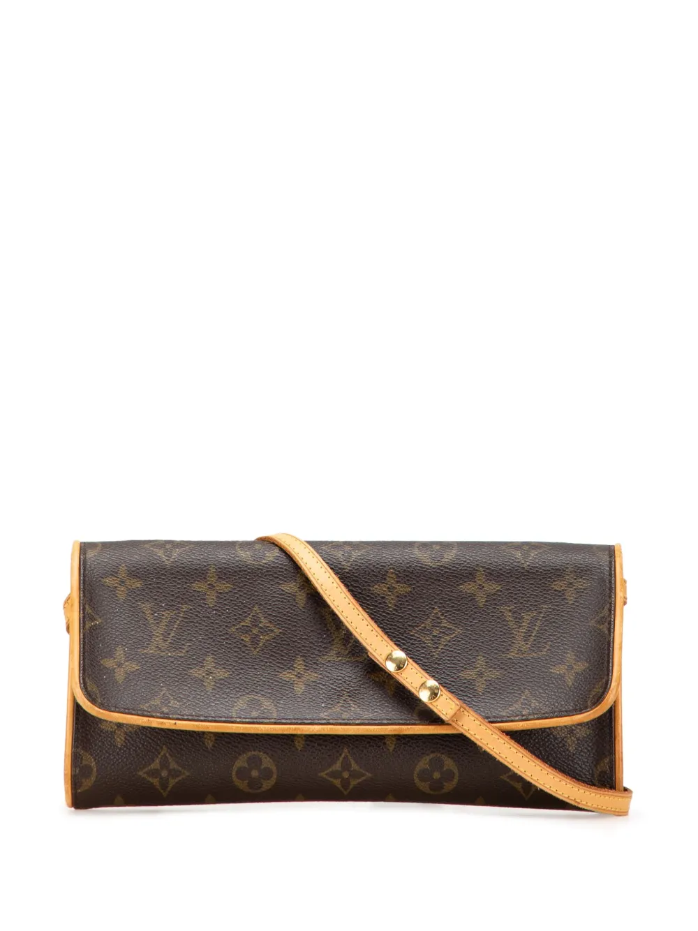Louis Vuitton Pre-Owned 2000 Monogram Pochette Twin GM crossbody bag | Brown | Image 1
