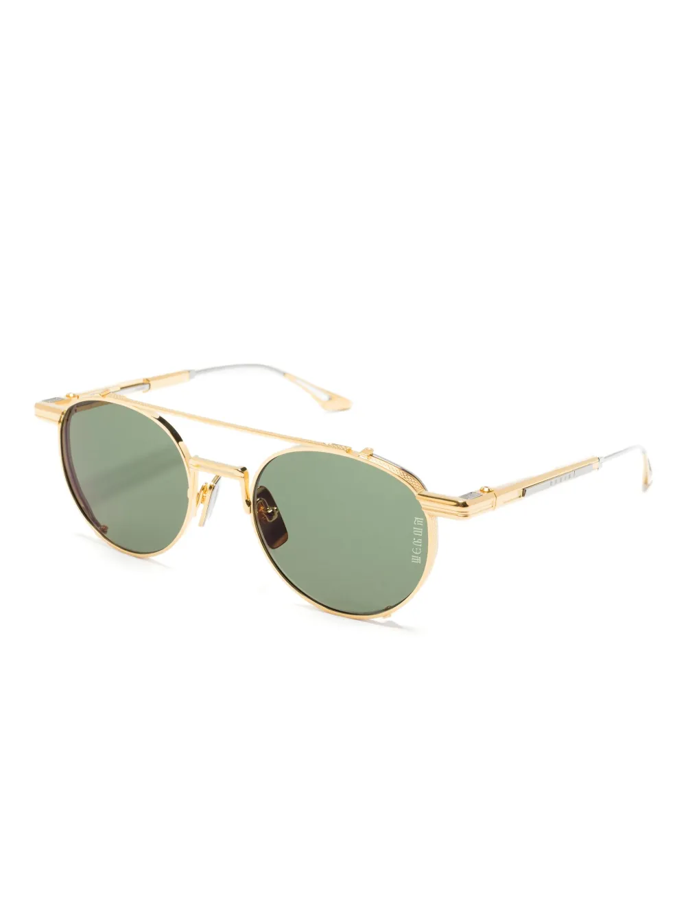 Dita Eyewear Zonnebril met piloten montuur - Goud