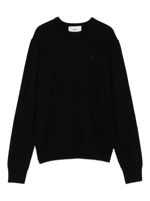 Coperni logo-embroidered wool sweater