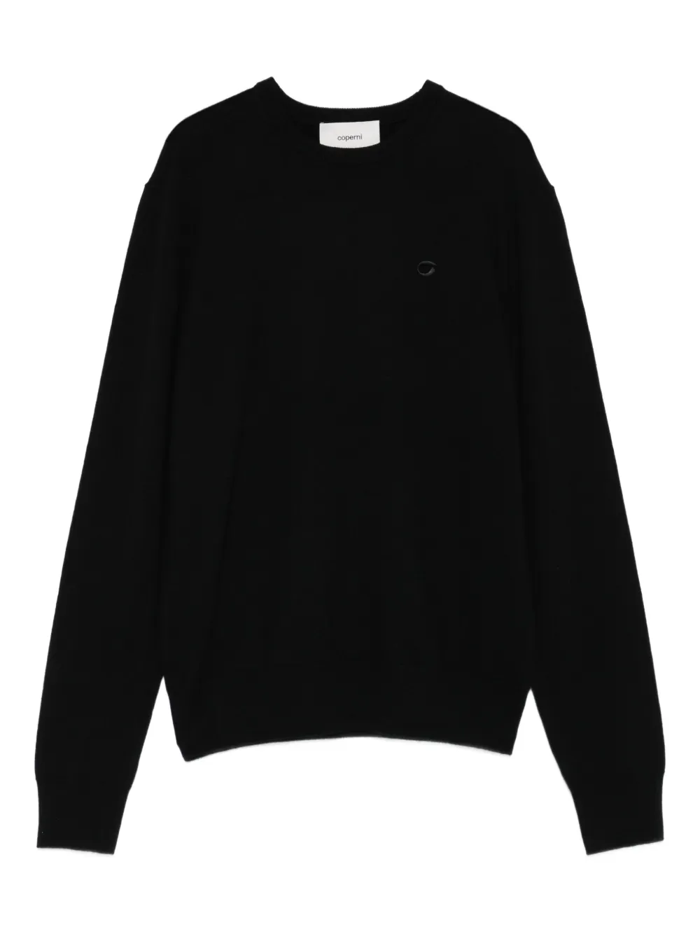 Coperni logo-embroidered wool sweater - Nero