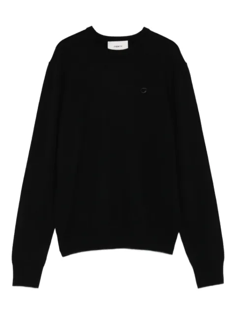 Coperni logo-embroidered wool sweater