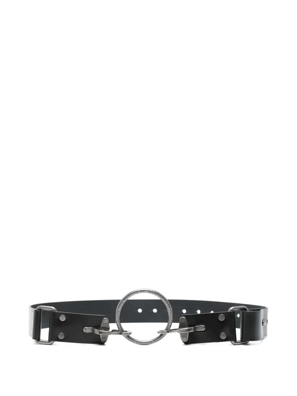 Martine Rose Ring-detail Cock Belt In Multi