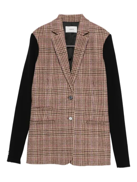 Coperni check-panel jacket
