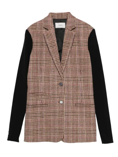 Coperni check-panel jacket