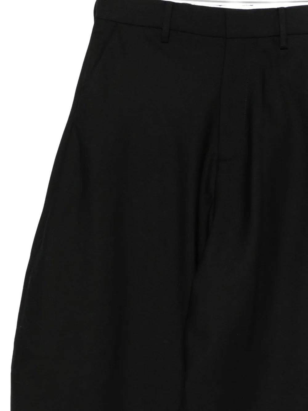 Charles Jeffrey Loverboy High-waisted Trousers In Black