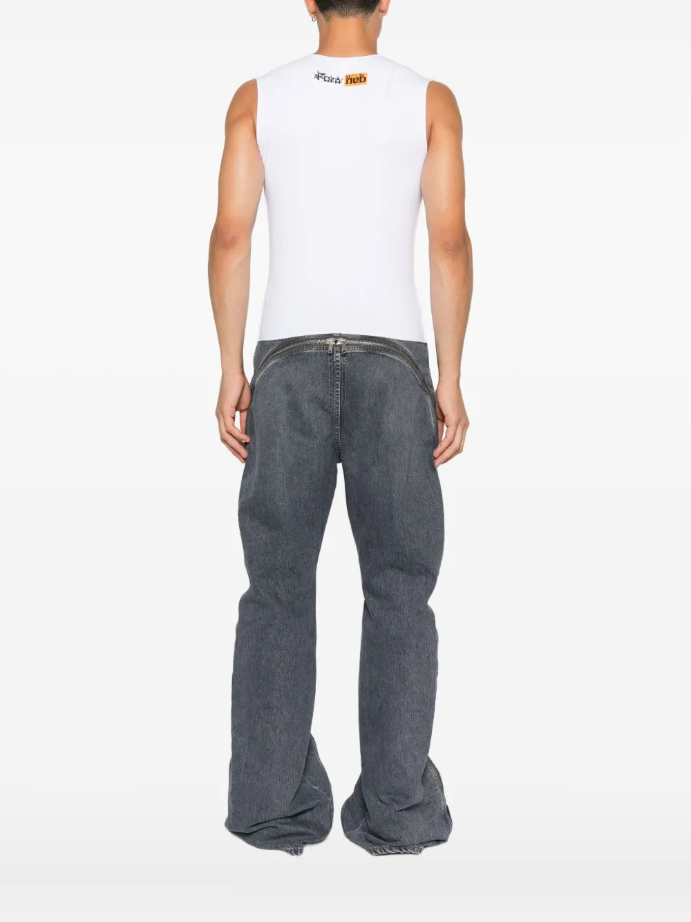 Charles Jeffrey Loverboy Graphic-print Tank Top In Black