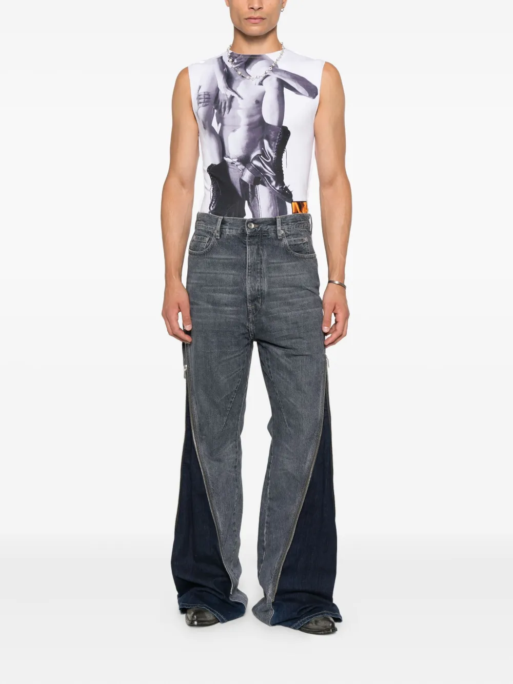 Charles Jeffrey Loverboy graphic-print tank top | Vests & Tank Tops | Image 2