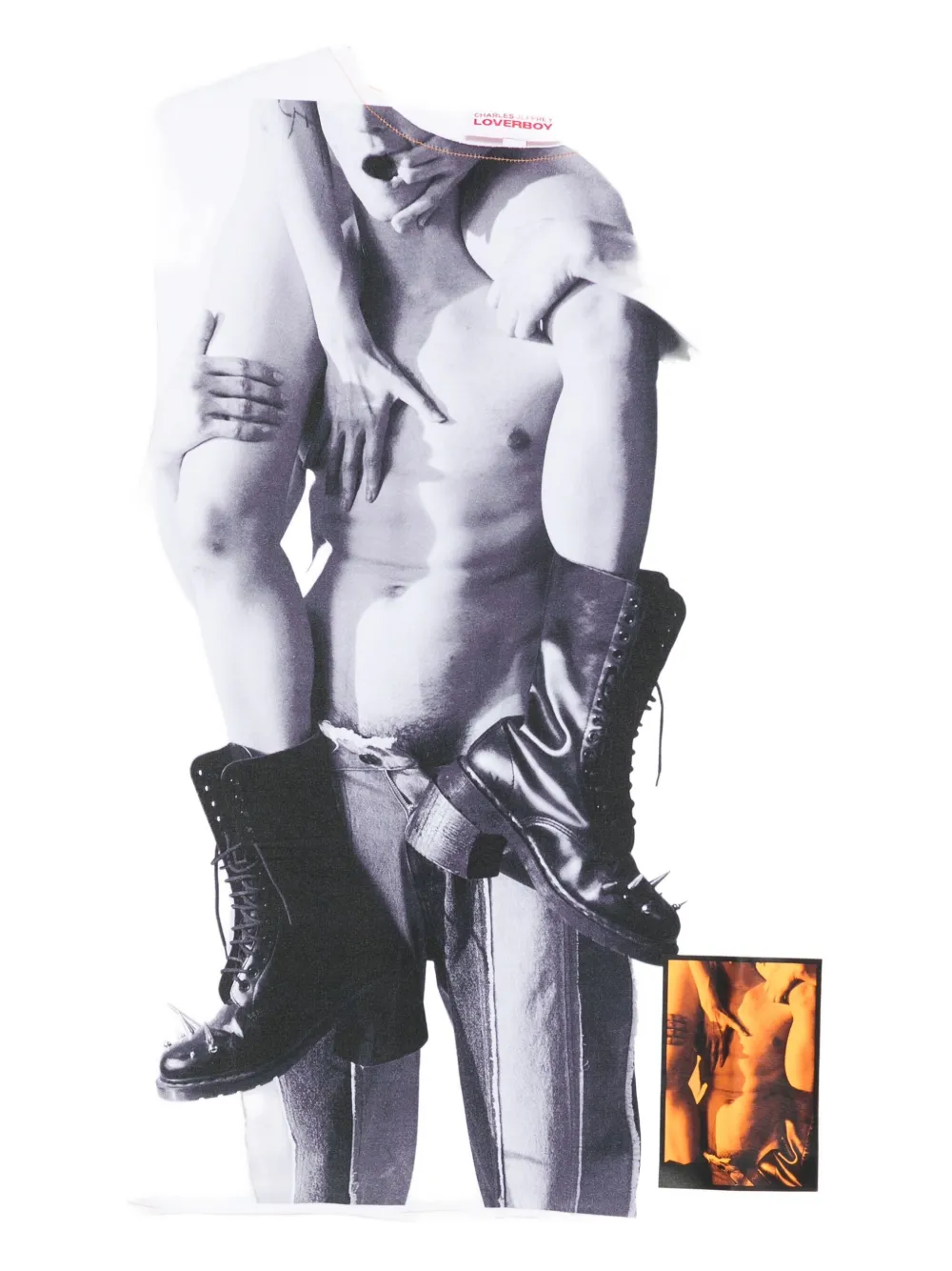 Charles Jeffrey Loverboy Graphic-print Tank Top In Black