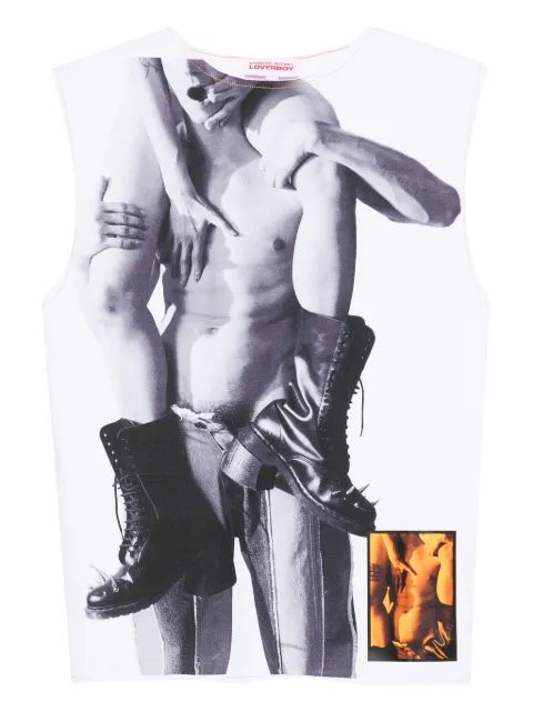 Charles Jeffrey Loverboy graphic-print tank top
