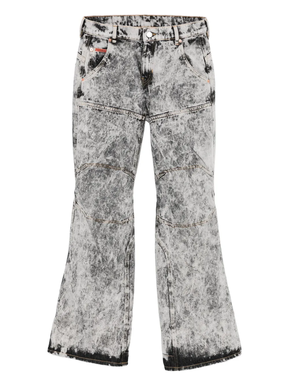 Martine Rose acid-wash jeans | Grey | Image 1