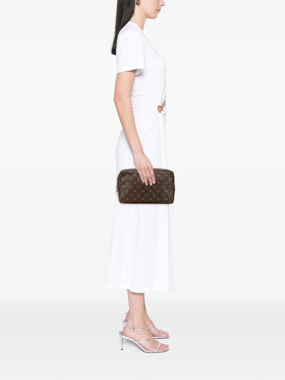 Louis Vuitton Pre-Owned 1985 Monogram Trousse Toilette 28 clutch bag | Pre-Owned | Image 2