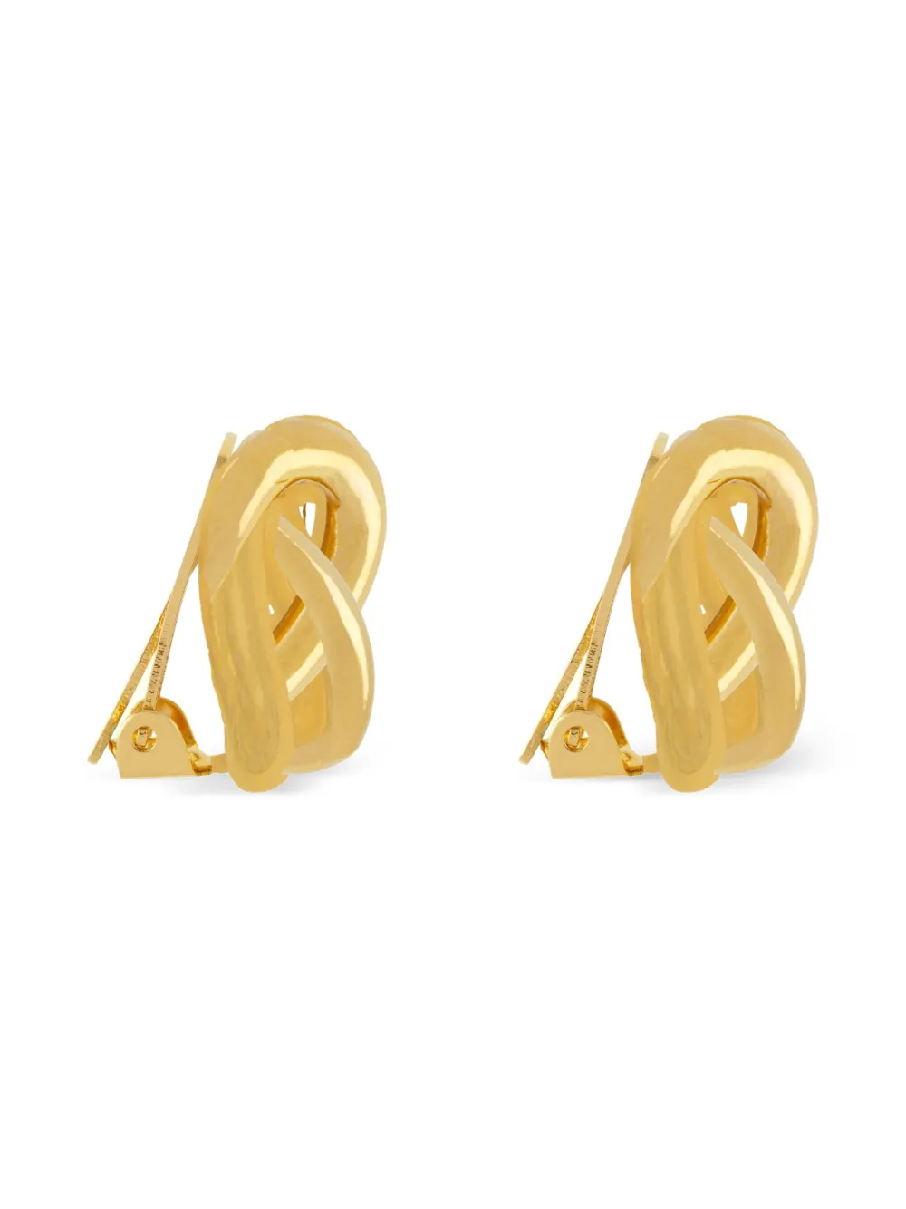 Christian Dior Pre-Owned 1980s knot clip-on earrings | Image 2