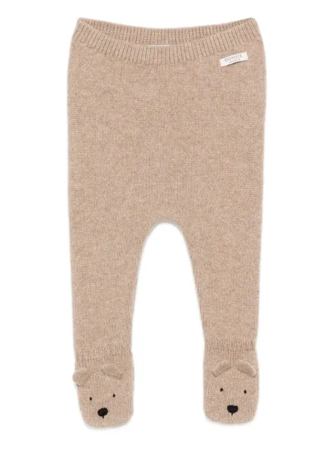 Donsje bear-foot knitted trousers