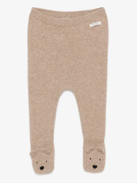 Donsje bear-foot knitted trousers