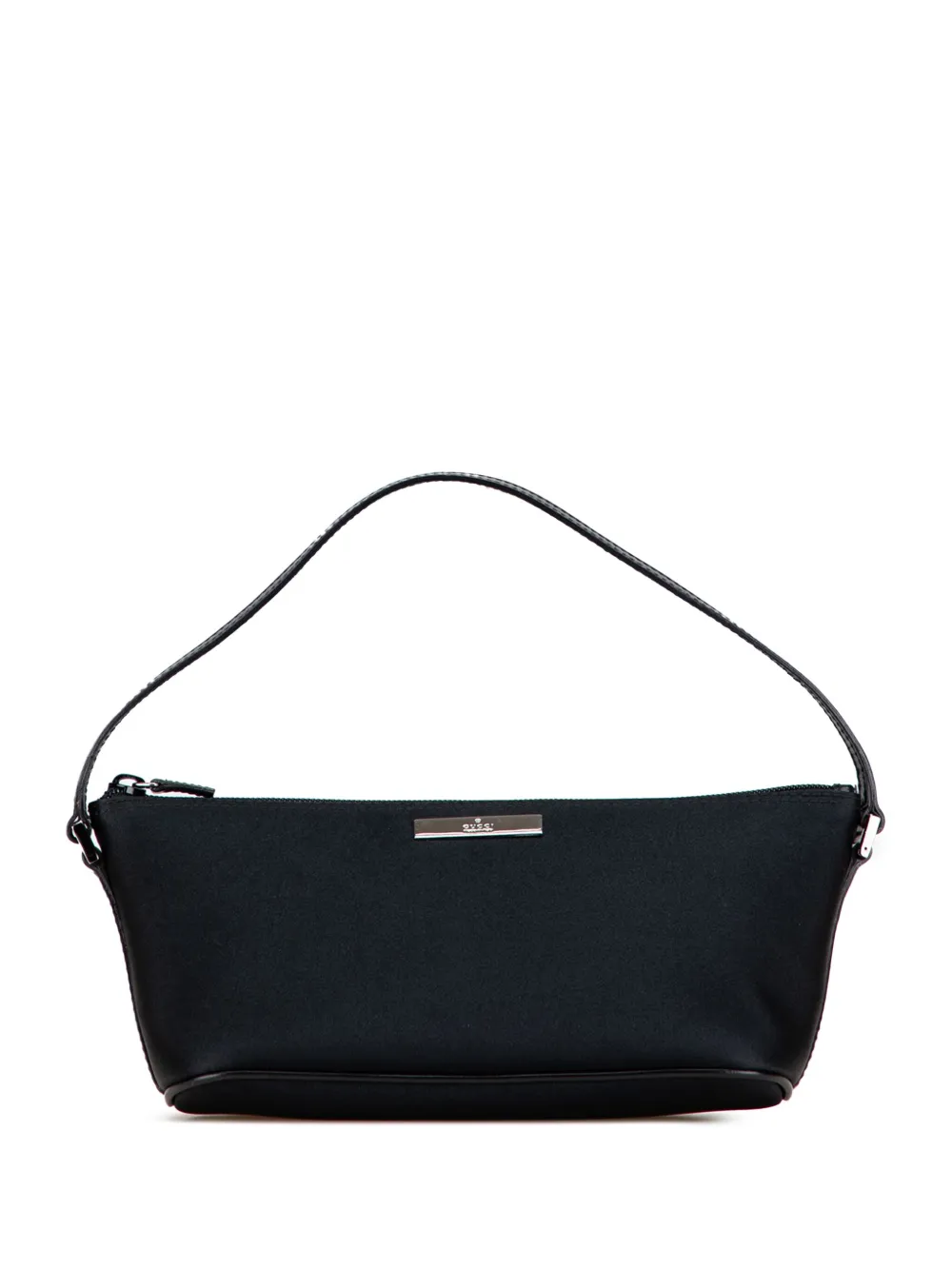 Gucci Pre-Owned 2000-2015 GGナイロン ボート ショルダーバッグ - ブラック Gucci Pre-Owned 2000-2015 GGナイロン ボート ショルダーバッグ - ブラック