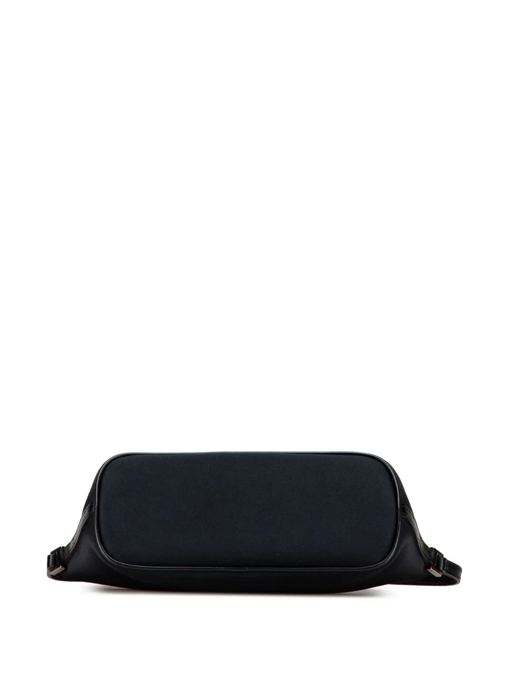 Pre-owned Gucci 2000-2015 Nylon Boat Shoulder Bag In Black