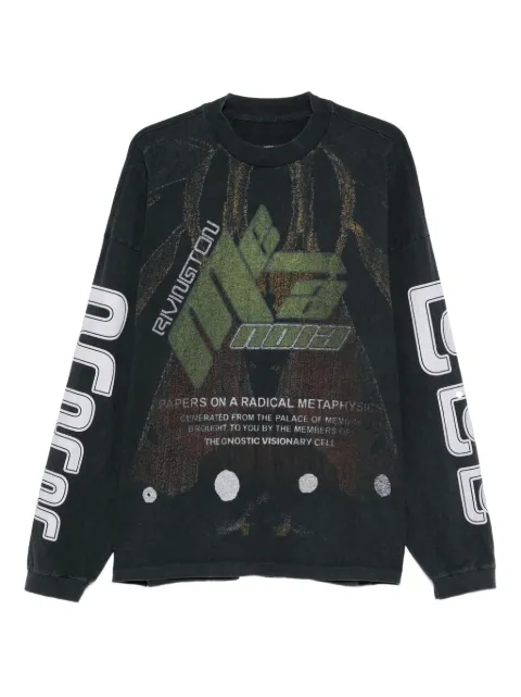 RRR123 graphic-print long-sleeve T-shirt