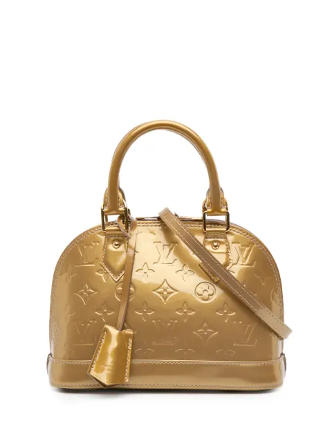 Louis Vuitton Pre-Owned 2012 Monogram Vernis Alma BB satchel
