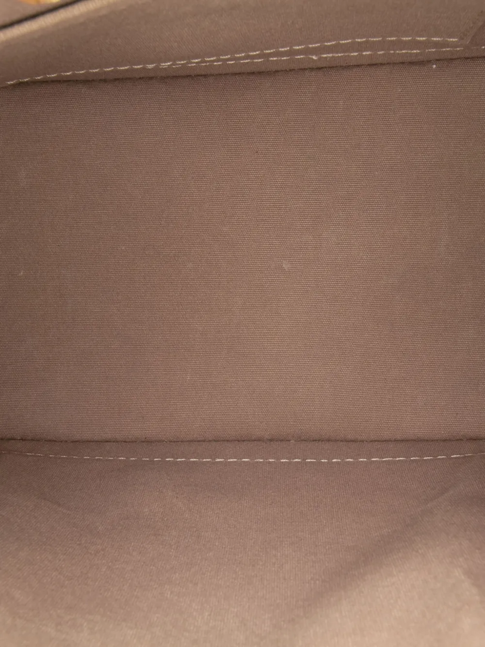 Pre-owned Louis Vuitton 2012 Monogram Vernis Alma Bb Satchel In Gold