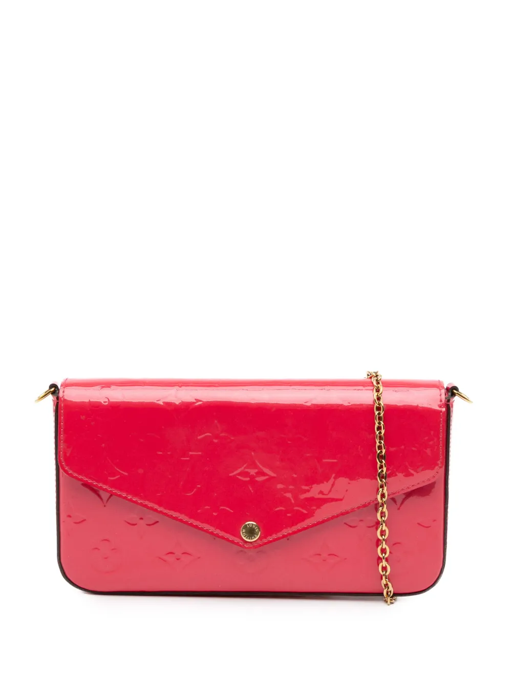 Louis Vuitton Pre-Owned 2016 Monogram Vernis Pochette Felicie crossbody bag | Red | Image 1