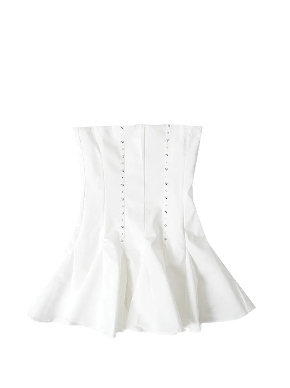 Gimaguas Williams studded mini dress - Bianco