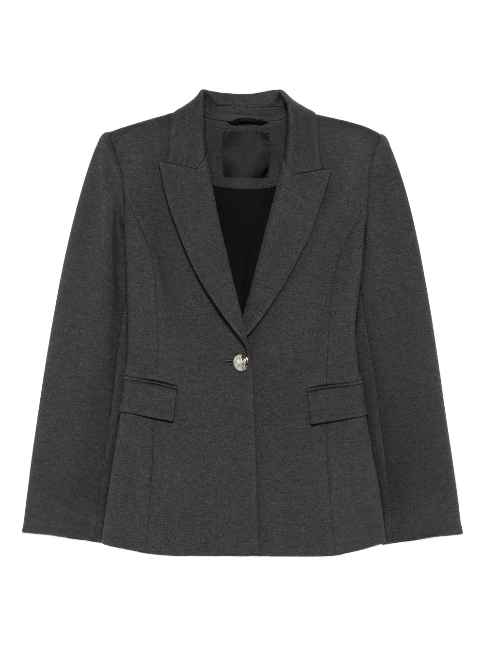 LIU JO single-button pocket jacket | Grey | Image 1