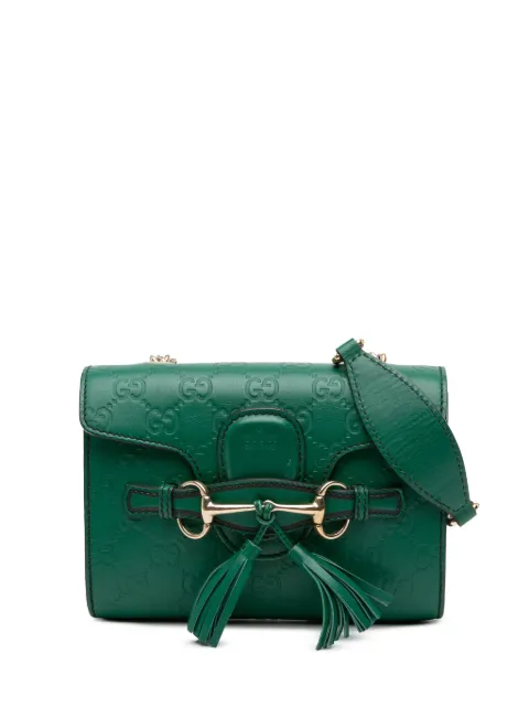 Gucci Pre-Owned 2016-2025 Mini Guccissima Emily crossbody bag