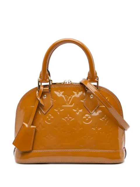 Louis Vuitton Pre-Owned 2013 Monogram Vernis Alma BB satchel