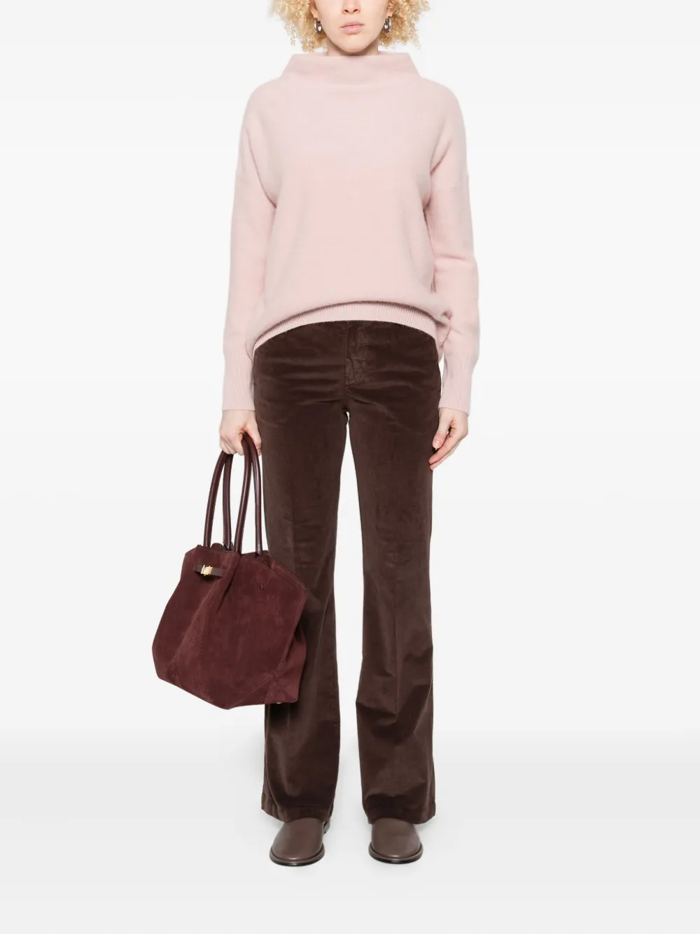 40 WEFT Ribfluwelen broek - Bruin