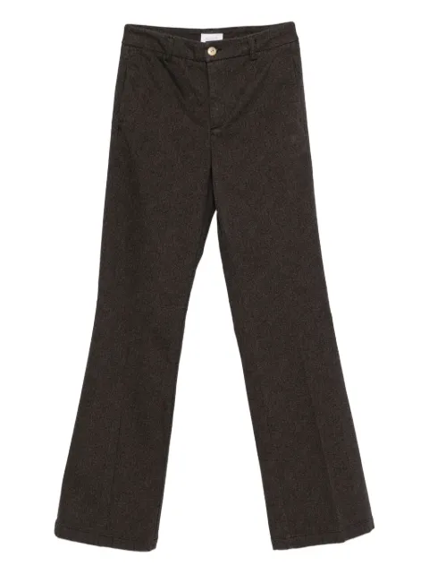 40 WEFT flared trousers
