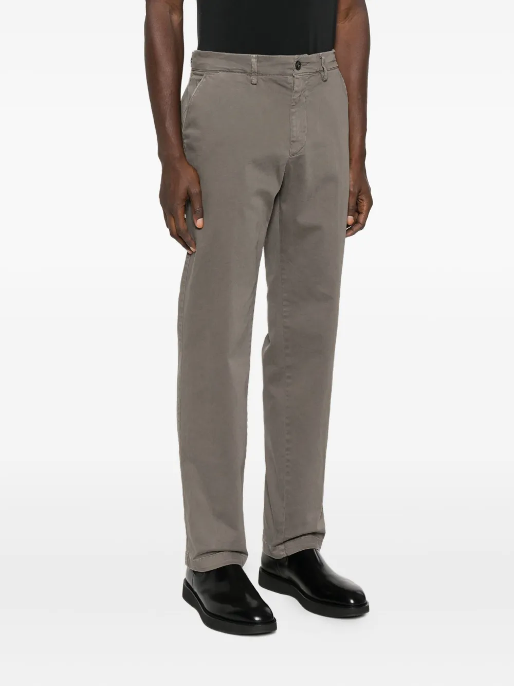 40 WEFT Straight chino Grijs