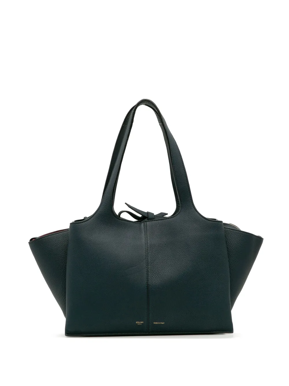 Celine Pre-Owned 2000-2025 Medium Calfskin Trifold tote bag | Blue | Image 1