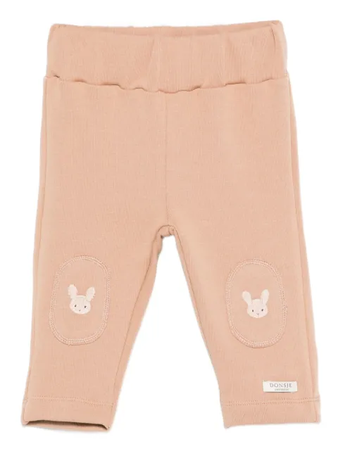 Donsje rabbit-patch trousers